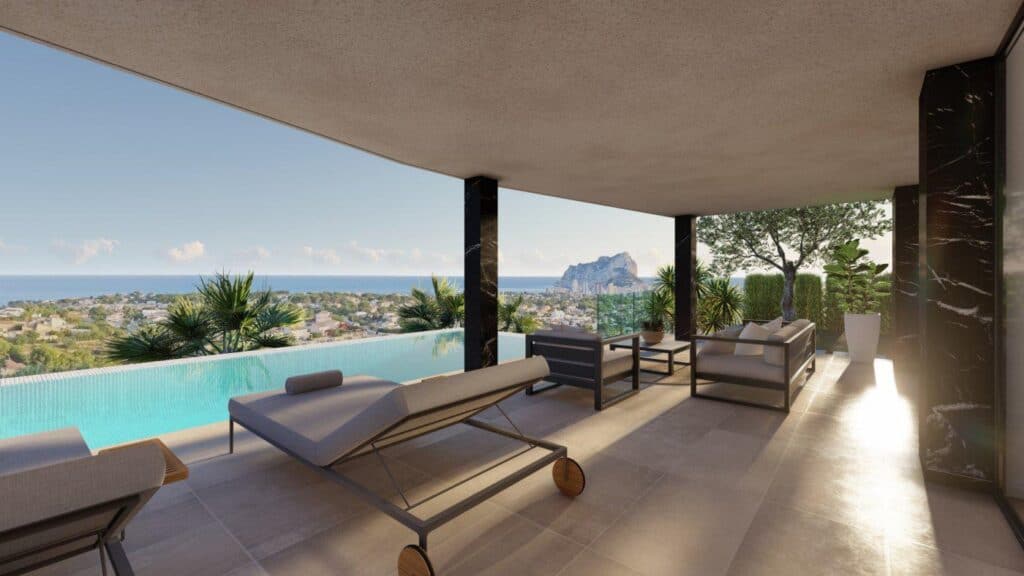 EP1093-Villa for sale in Calpe