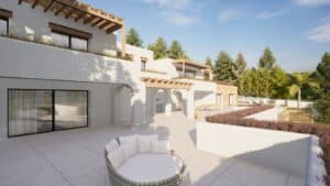 Majestic sea view villa for sale in Moraira